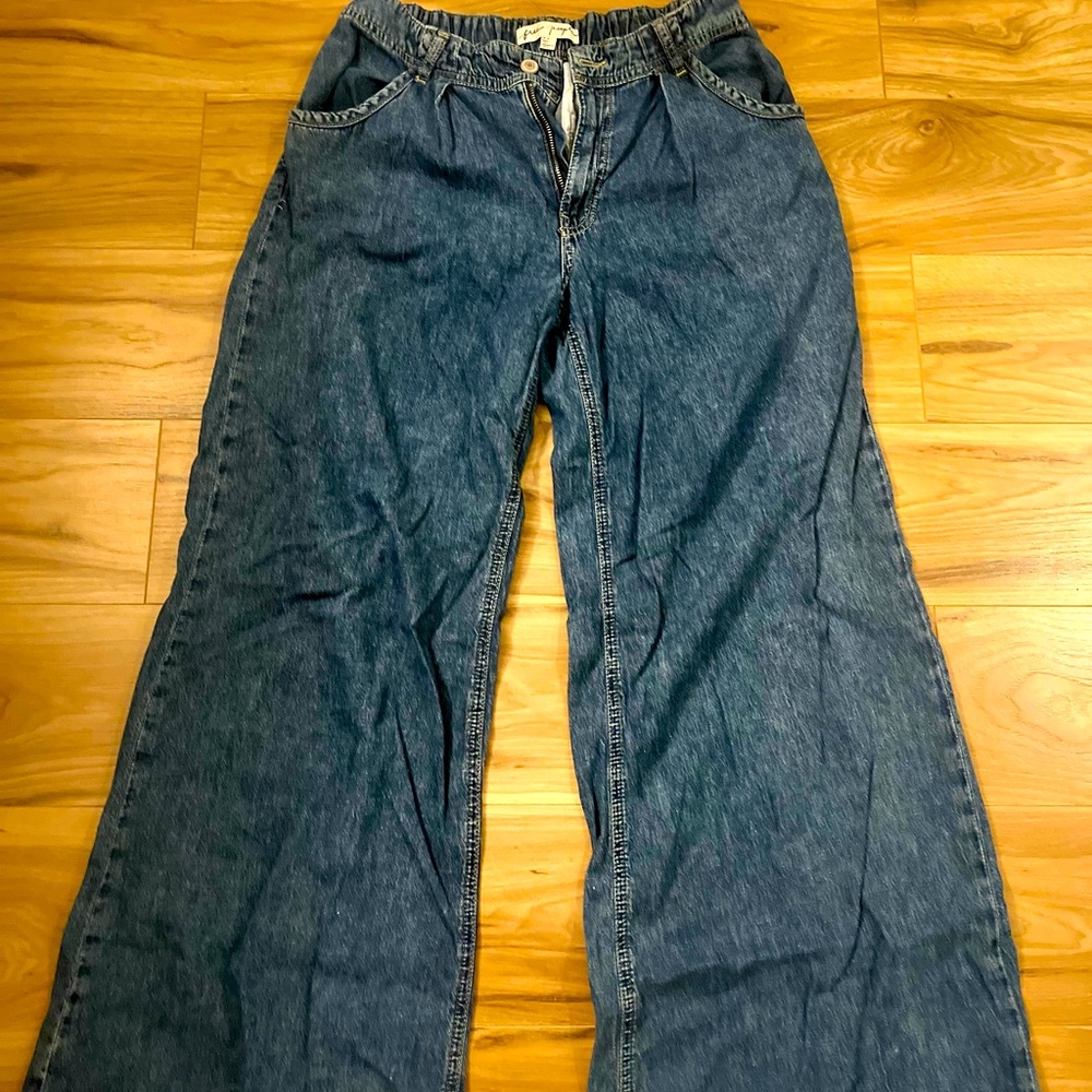 Oversized Free People Jeans